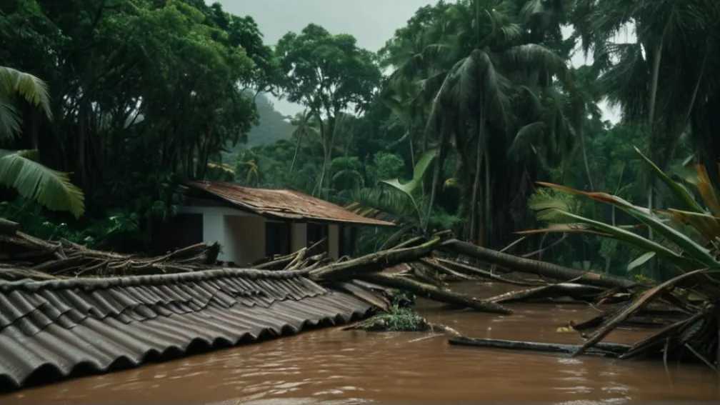 Inundații și alunecări de teren devastatoare în Sri Lanka: bilanțul morților crește la 56, instituțiile închise