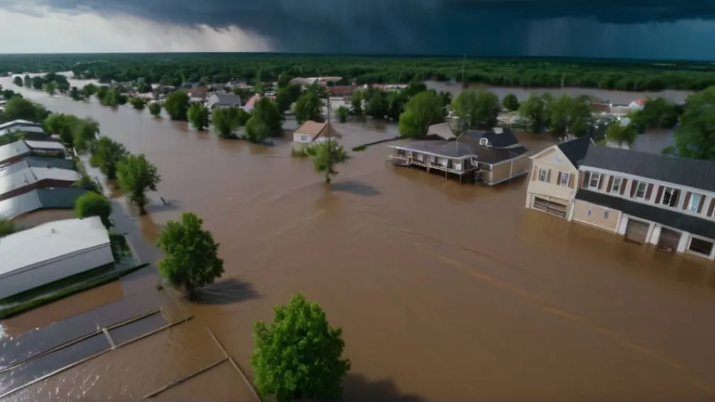 Zeci de persoane salvate sau evacuate în Țara Galilor după inundațiile provocate de furtuna Claudia