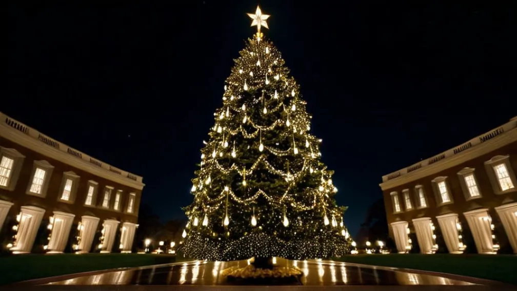 Melania Trump a aprins Bradul Național de Crăciun: O ceremonie festivă la Washington