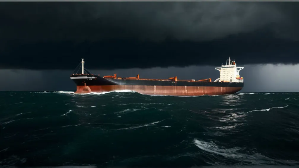 Tancul petrolier sancționat Kairos, blocat în largul coastei bulgare a Mării Negre după un presupus atac