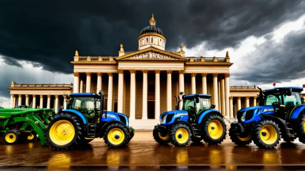 Fermierii mexicani blochează Congresul în semn de protest față de noua lege a apei