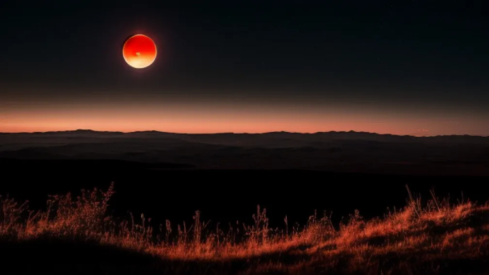 Totul despre eclipsa totală de lună "Luna Viermelui Sângeriu" din această săptămână