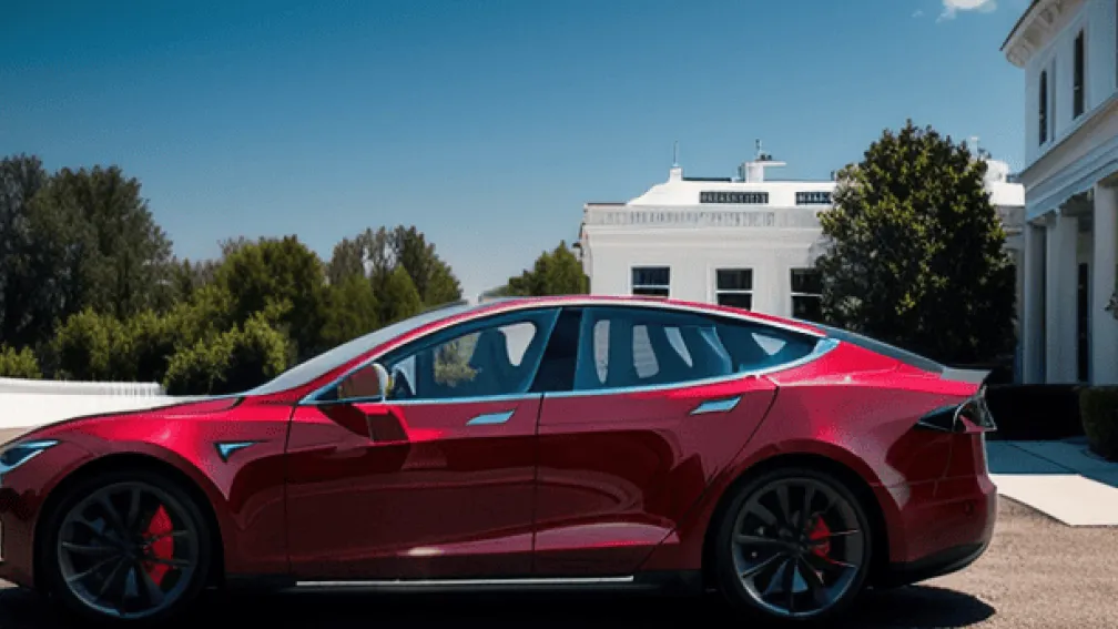 Trump cumpără un Tesla, însoțit de Elon Musk, la Casa Albă – Un gest politic surprinzător?