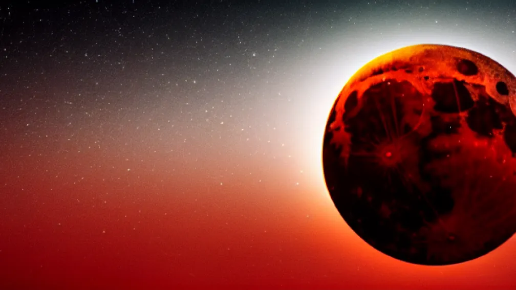 Spectacol pe cer: Eclipsa totală de Lună "Luna Sângerie" a uimit observatorii din întreaga lume