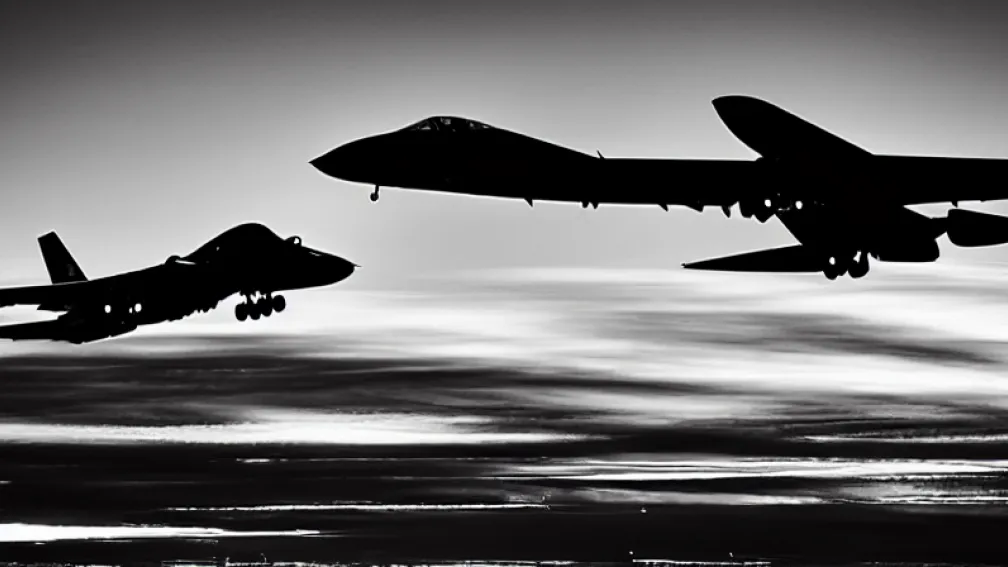 DCA: Coliziune evitată între Delta și un jet militar