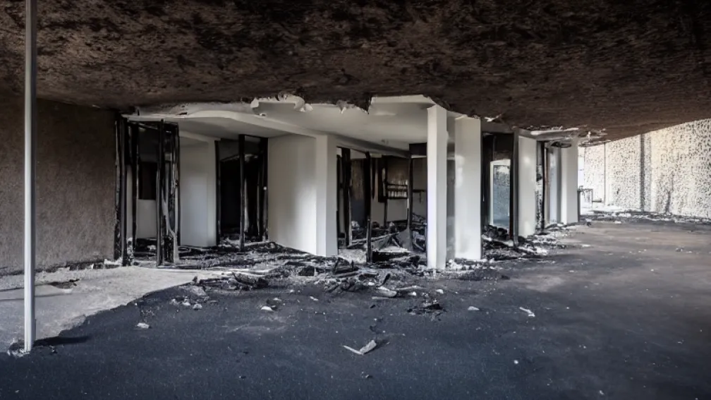 Incendiu la sediul republicanilor din NM: Act criminal?