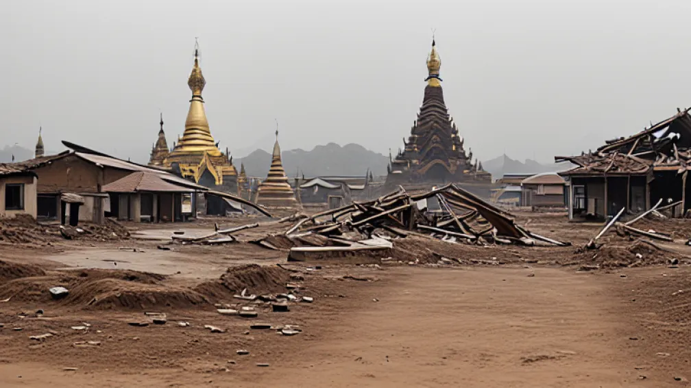Întârzieri în ajutorul pentru cutremurul din Myanmar