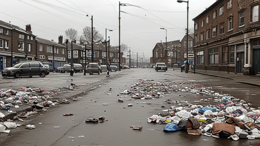 Grămezi de gunoi în Birmingham: Greva salubrizării, săptămâna 5