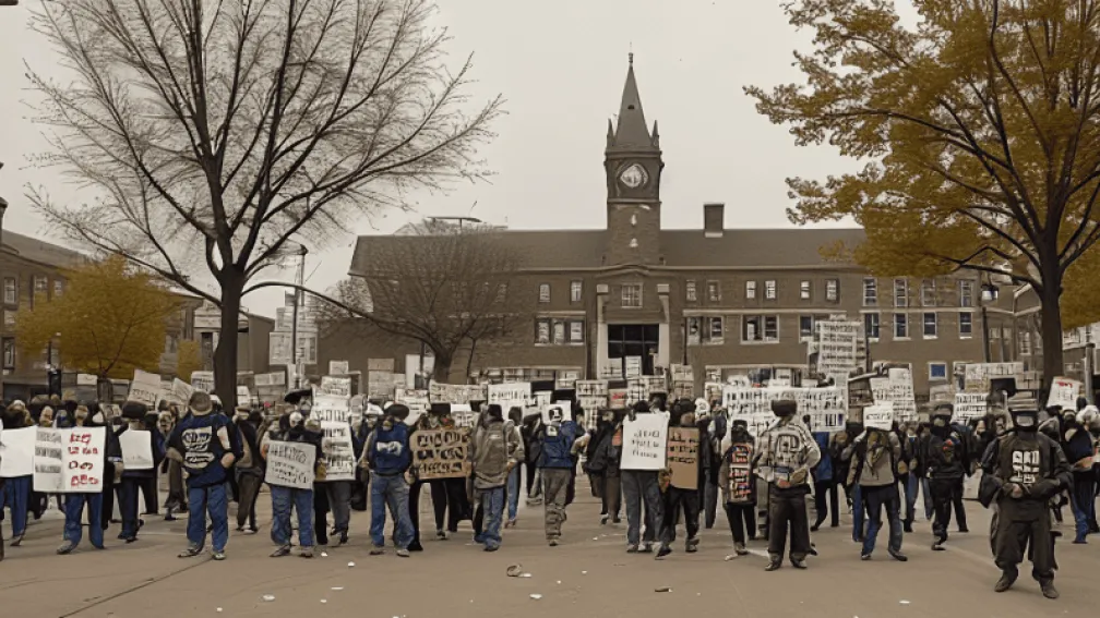 Studenți evrei protestează la Georgetown față de reținerea profesorului Badar Khan Suri
