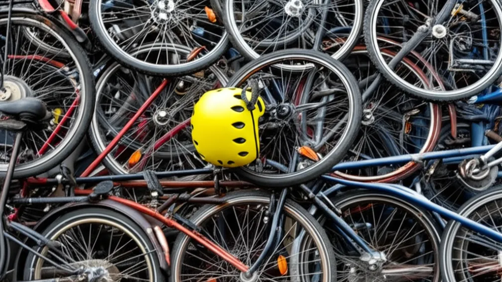 Olandezii iubesc bicicletele, dar nu și căștile de protecție