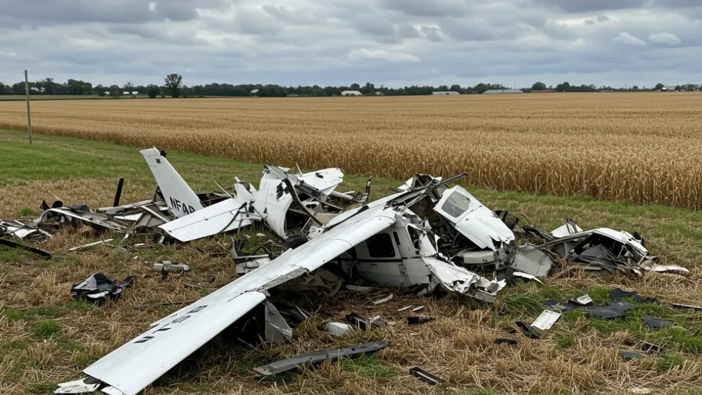 Avion mic prăbușit în Illinois: 4 morți