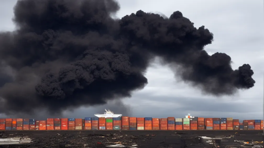 Explozie masivă într-un port iranian: 4 morți și sute de răniți