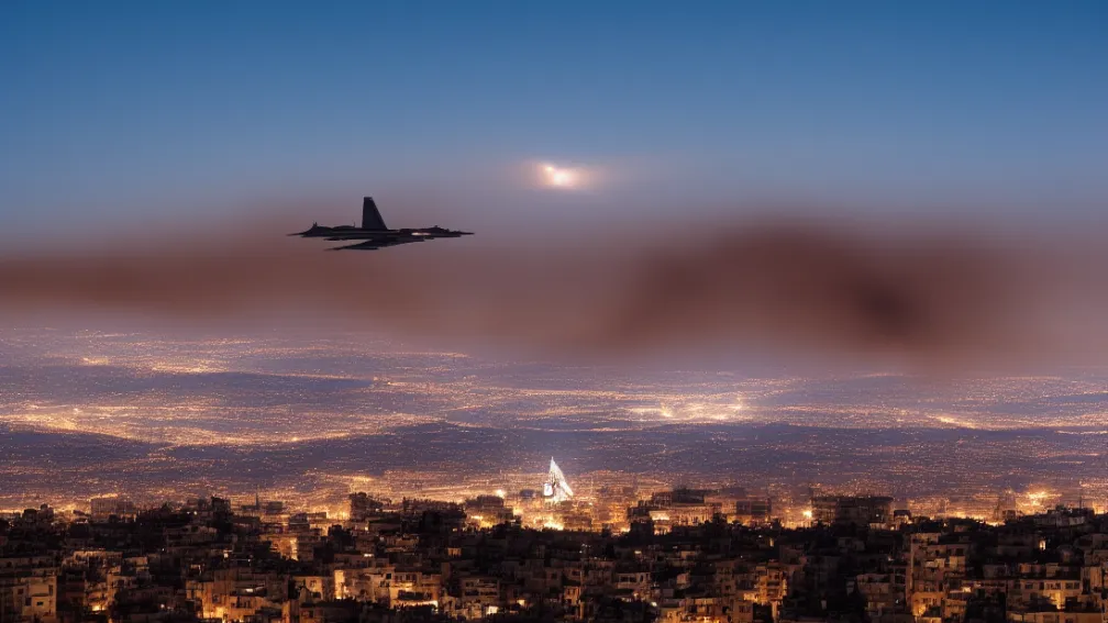 Israel lansează lovituri aeriene lângă palatul prezidențial din Damasc