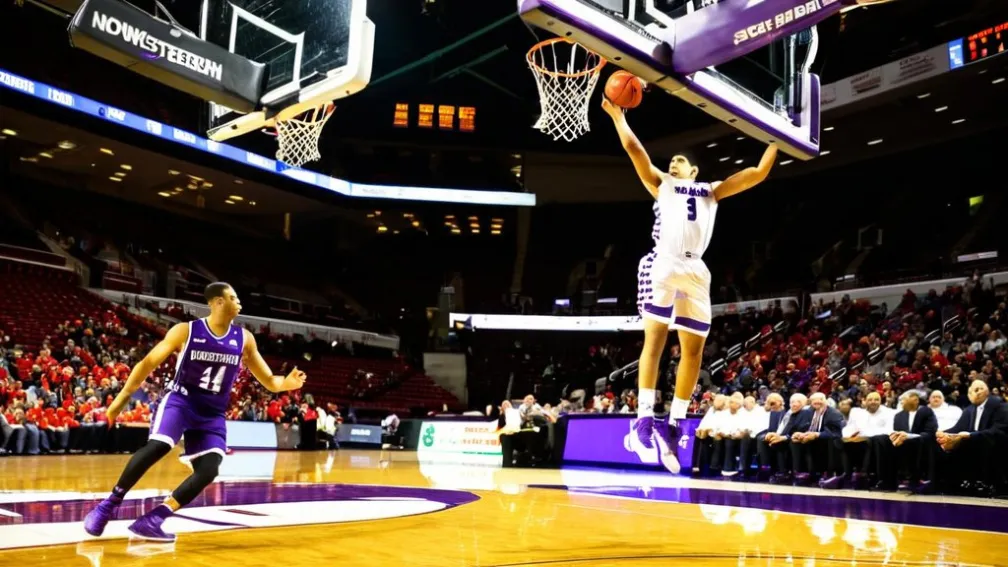 Universitatea Northwestern învinge Universitatea Boston cu scorul de 76-52