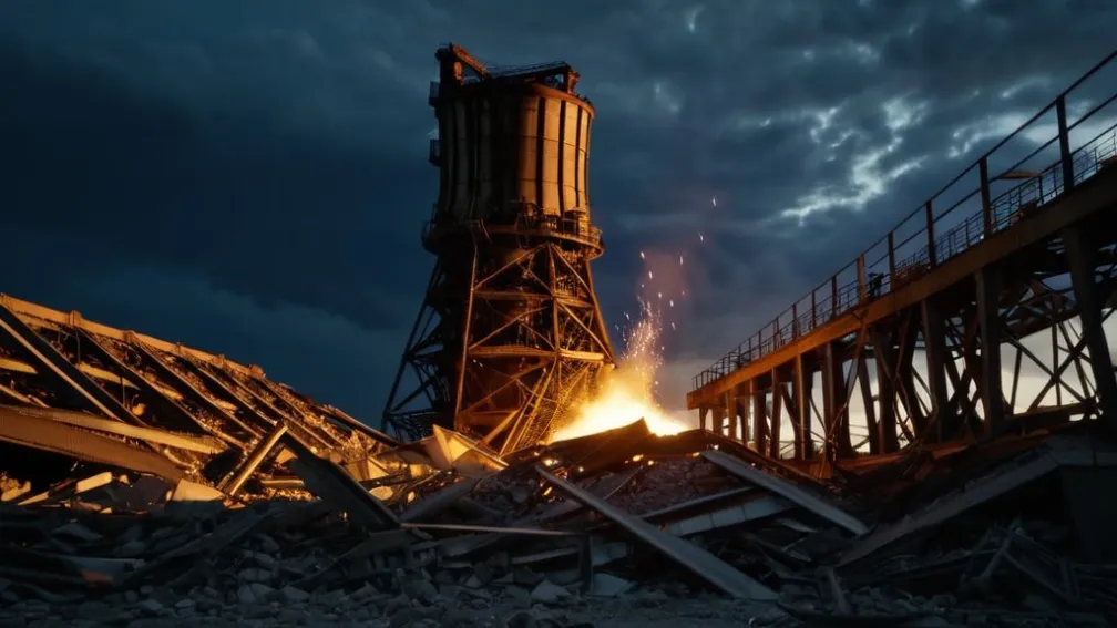 Trei morți și doi dispăruți după prăbușirea unui turn la o centrală electrică dezafectată din Coreea de Sud