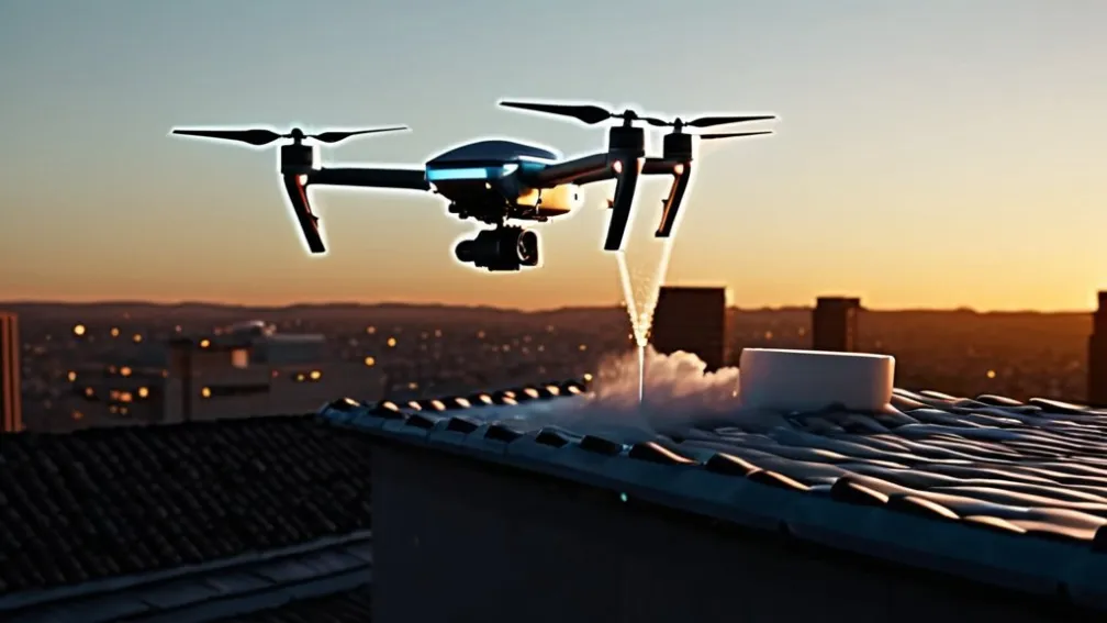 Dronă a atacat vila delegației comerciale ruse din Suedia cu vopsea și o substanță necunoscută