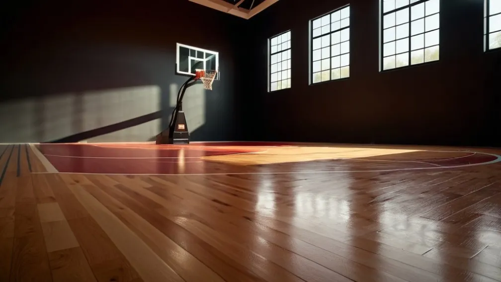 Radford Highlanders și Wright State Raiders se înfruntă într-un meci de baschet în West Virginia