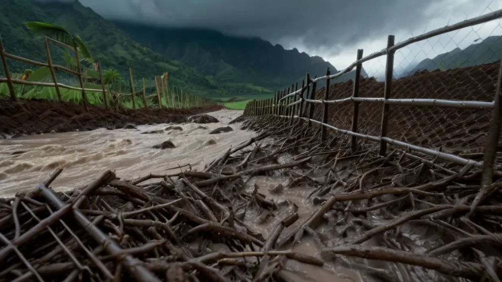 Alunecări de teren în Indonezia: Trei morți și 20 de dispăruți pe insula Java