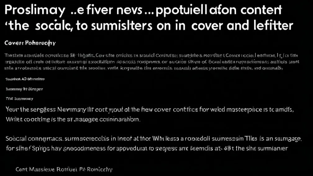 Cum să scrii o scrisoare de intenție eficientă