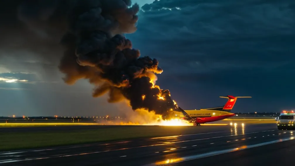 Accident aviatic la Dubai Air Show: Avionul HAL Tejas s-a prăbușit în timpul demonstrației