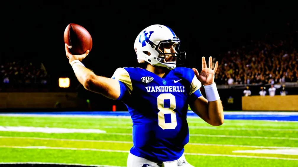 Vanderbilt învinge categoric Kentucky cu 45-17: Diego Pavia stabilește un record personal cu 484 de yarzi