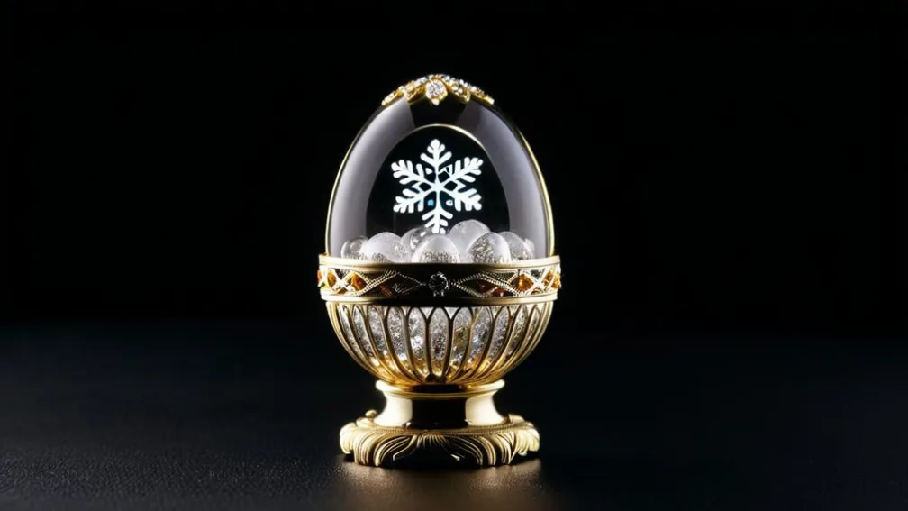 Oul Fabergé "Iarna", creat pentru familia imperială rusă, ar putea depășească 26 de milioane de dolari la licitație