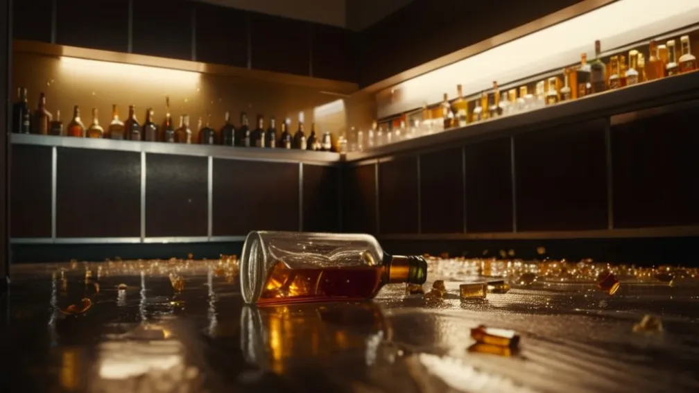 Raton beat criza într-un magazin de băuturi alcoolice din Virginia și adoarme pe podeaua băii