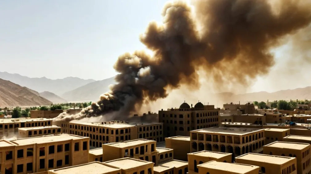 Explozie într-un hotel din centrul Kabilă, Afganistan: mai mulți persoane afectate