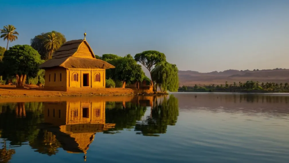 Cristii ortodocși etiopiști se bucură de Bogâțirea în calitatea batizmului lui Iisus