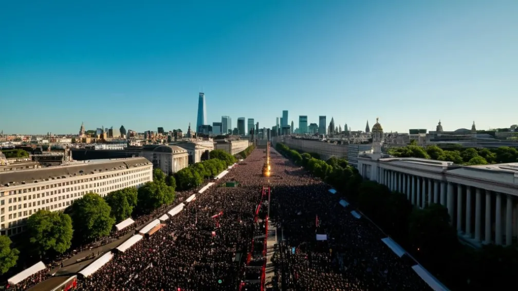 Opresorii zvoncionează o mică demonstrație în favoarea activistului dreapta radicală din Minneapolis