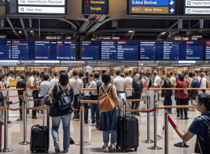 Haos pe aeroporturile europene: Mii de pasageri blocați din cauza întârzierilor și anulărilor de zboruri