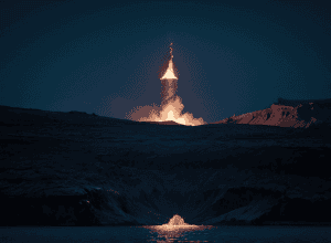 Erupție vulcanică subacvatică observată în premieră absolută în timp real