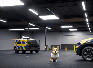 Primul Corgi Polițist din China a Devenit Vedetă Online cu Aptitudini Speciale