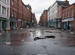 Revolte violente în Irlanda de Nord: 15 polițiști răniți în Ballymena după un presupus atac sexual