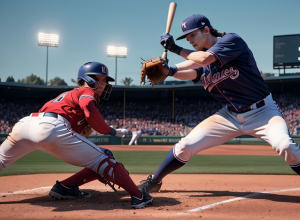 Catcherul echipei Baltimore Orioles părăsește meciul după o coliziune cu Jazz Chisholm Jr. de la Yankees