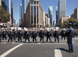 Proteste Masive Împotriva Politicii de Imigrație în Los Angeles