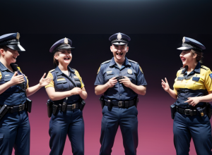 Căpitanii de poliție din SUA învață abilități de leadership prin improvizație