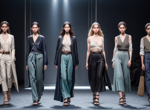 Colecția Giorgio Armani a strălucit la Săptămâna Modei de la Milano, în ciuda absenței designerului
