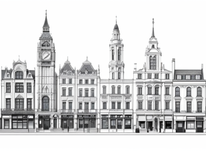 A desenat fiecare pub din Londra: Un artist a finalizat un proiect unic de 14 ani