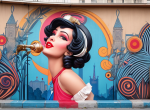 Parisul o onorează pe Josephine Baker: Un nou mural dedicat legendarei artiste și activiste