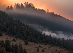 Incendiu de vegetație major în Grecia: Mai multe sate au fost evacuate din calea flăcărilor