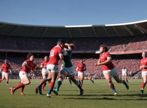 Naționala Africii de Sud a învins Italia cu scorul 42-24 la rugby