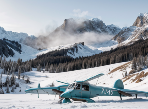Avion mic prăbușit în Alpii Austrieci: Patru morți la bord