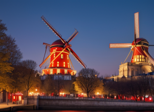 Aripile morii de la Moulin Rouge se rotesc din nou: Simbolul iconic al Parisului a fost restaurat