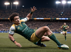 Australia câștigă dramatic împotriva Fiji, scor 21-18, grație unei eseuri a lui Wilson