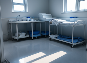 Bărbatul acuzat de furtul unei bărci și navigare nudă a evadat dintr-un spital din New York