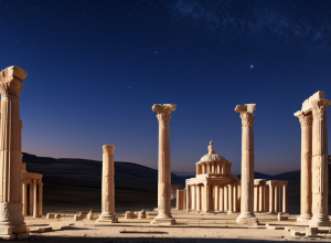 Palmyra: Splendoarea Antică Sub Cerul Înstelat al Siriei Dăinuiește Prin Timp și Război