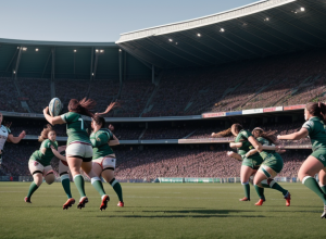 Echipa feminină de rugby a Irlandei se califică în sferturile de finală ale Cupei Mondiale după victoria împotriva Spaniei