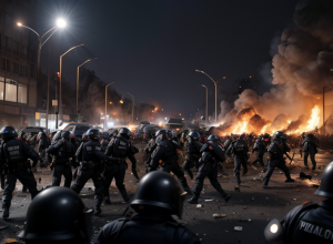 Manifestări violente ale extremiştilor de dreapta în Olanda înainte de alegeri