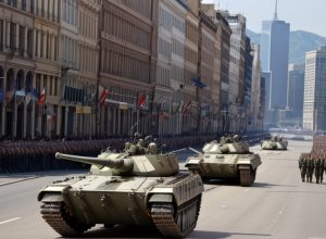 Serbia prezintă forța militară: tancuri, rachete și avioane la o paradă impresionantă